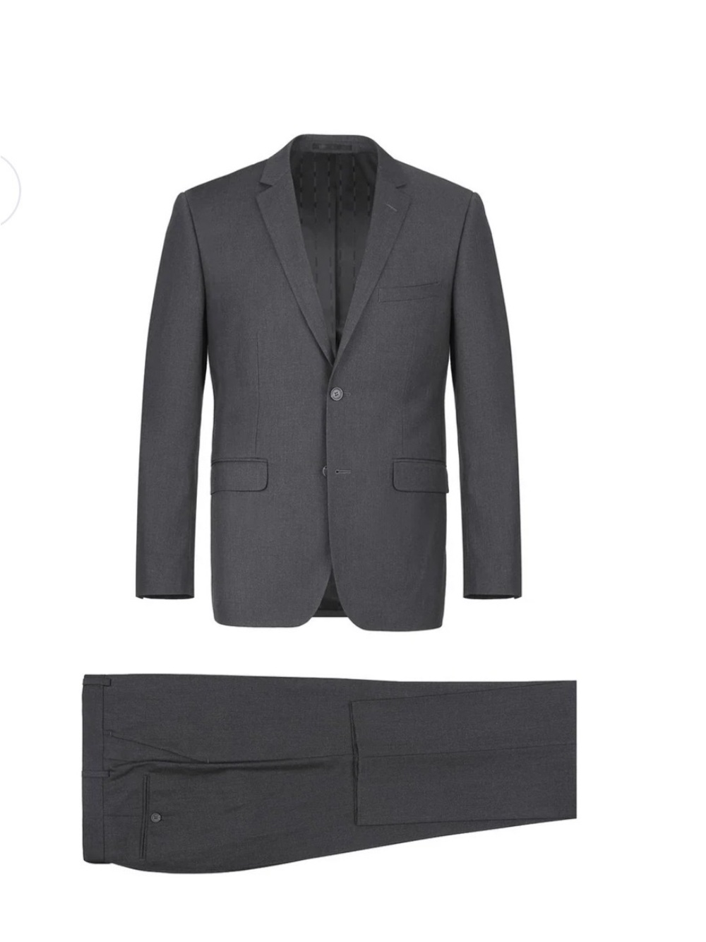 Renoir 202-1 Men's Formal Suit Classic Fit Dark Charcoal Size R54/48 2 Piece